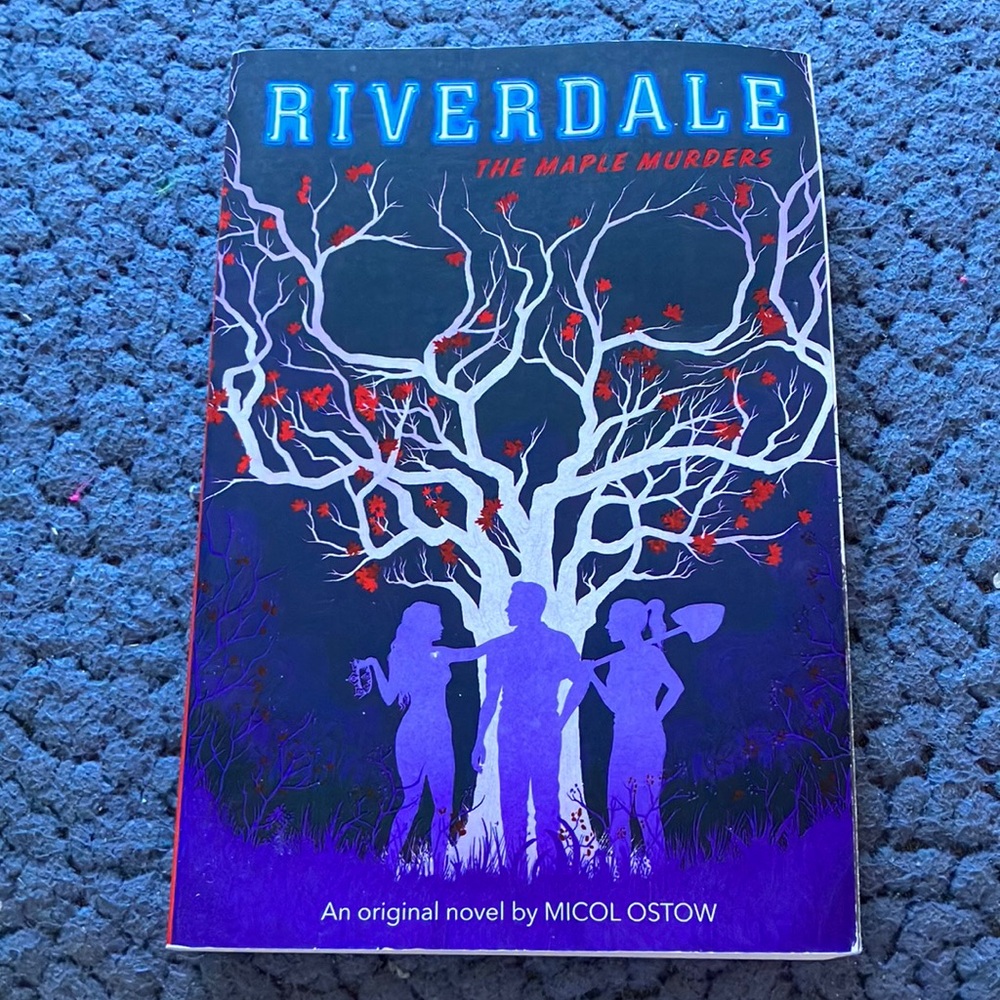 Riverdale The Maple Murders paperback book NEW by Ostow